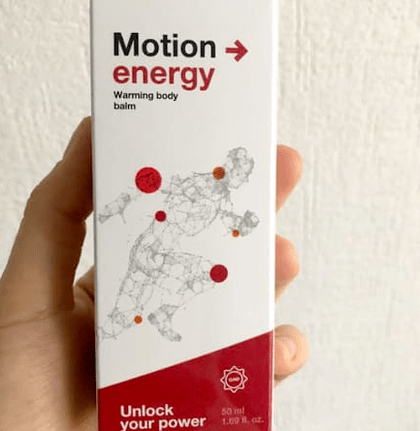 Packaging with balm Motion Energy, photo from Anna review
