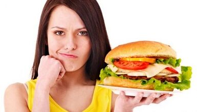 An exciting diet as the cause of lower back pain