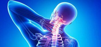 The cause of cervical osteochondrosis
