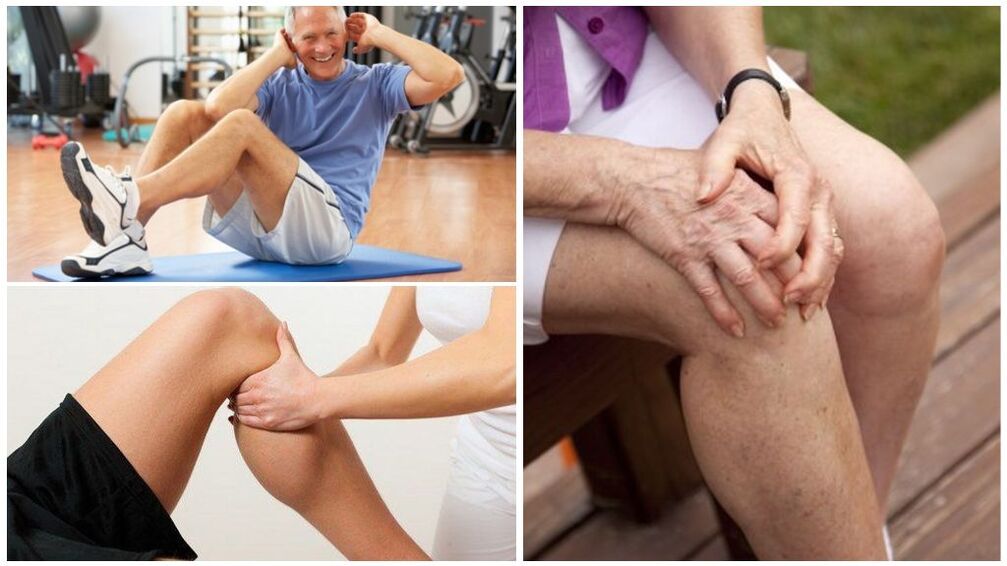 Arthrosis of the knee joint prevention